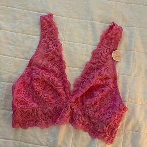 Forever 21 Pink Lace Bralette